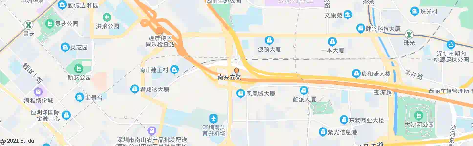 深圳军事管理区_公交站地图_深圳公交_妙搜公交查询2025