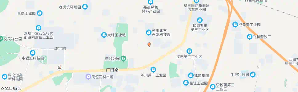 深圳大华飞捷科技园_公交站地图_深圳公交_妙搜公交查询2025