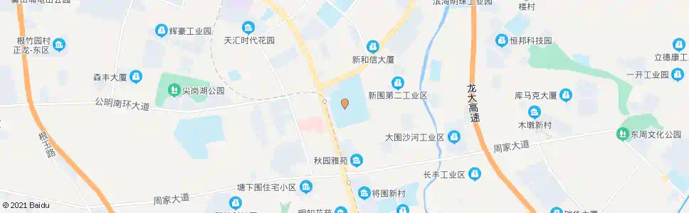 深圳光明新区高级中学_公交站地图_深圳公交_妙搜公交查询2025