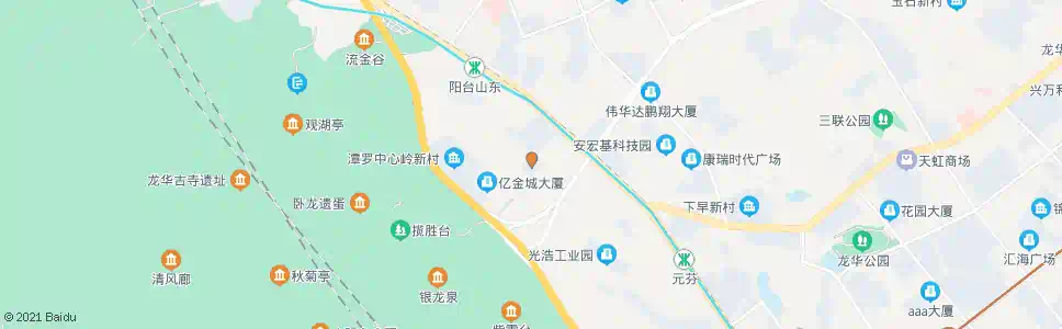 深圳龙华石观工业区_公交站地图_深圳公交_妙搜公交查询2025