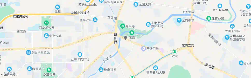 深圳华升学校_公交站地图_深圳公交_妙搜公交查询2025