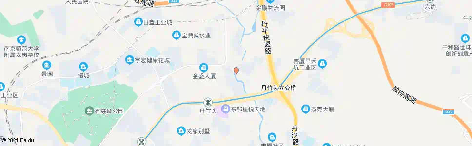 深圳南湾丹竹头村总站_公交站地图_深圳公交_妙搜公交查询2025