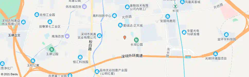 深圳东明村委_公交站地图_深圳公交_妙搜公交查询2025