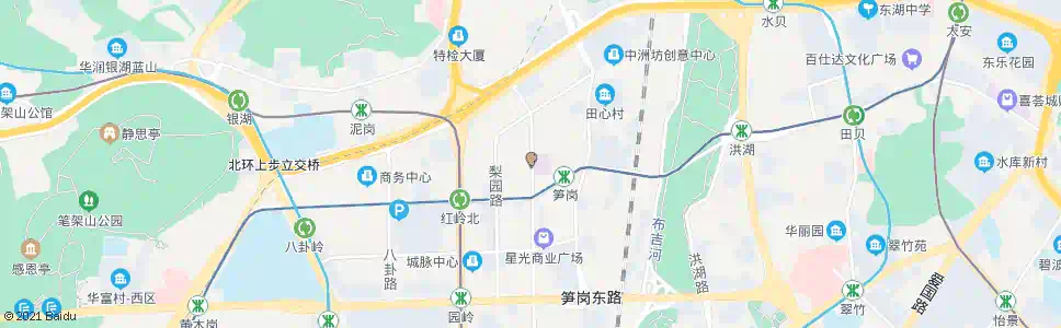 深圳人才市场_公交站地图_深圳公交_妙搜公交查询2025