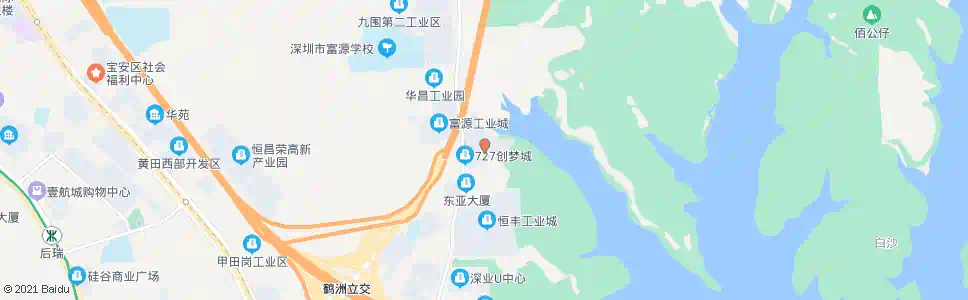 深圳强荣东总站_公交站地图_深圳公交_妙搜公交查询2025
