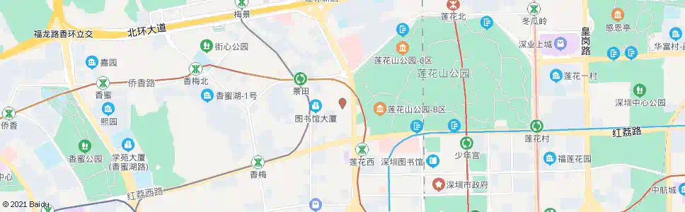 深圳商报社_公交站地图_深圳公交_妙搜公交查询2025