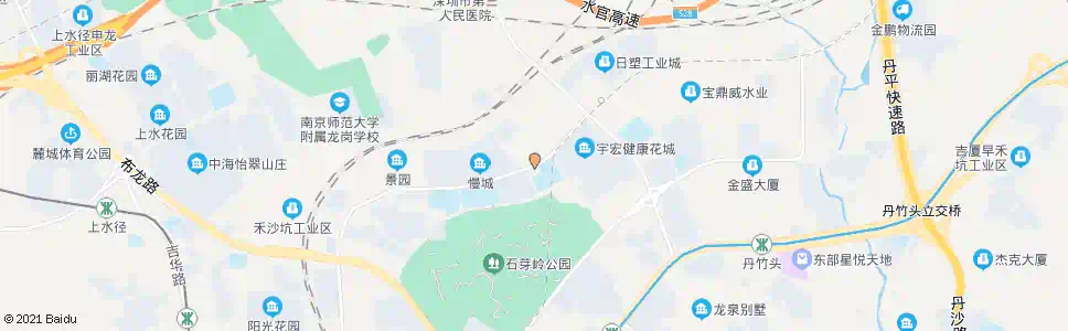 深圳来座山_公交站地图_深圳公交_妙搜公交查询2025