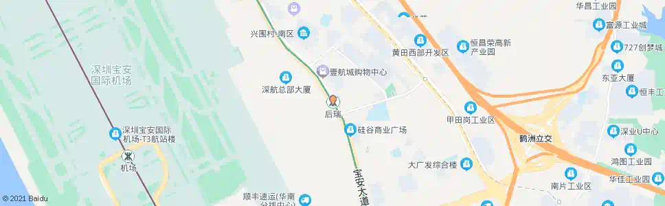 深圳后瑞地铁站2_公交站地图_深圳公交_妙搜公交查询2025