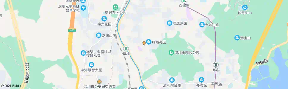 深圳草埔吓屋村_公交站地图_深圳公交_妙搜公交查询2025