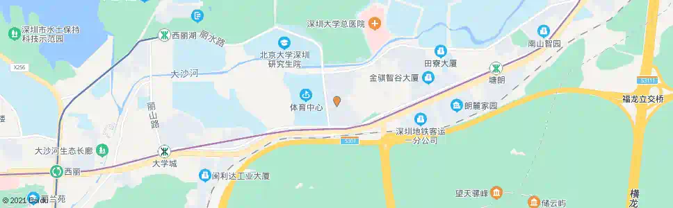 深圳同富裕工业城_公交站地图_深圳公交_妙搜公交查询2025