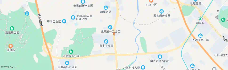深圳万丰工业区_公交站地图_深圳公交_妙搜公交查询2025