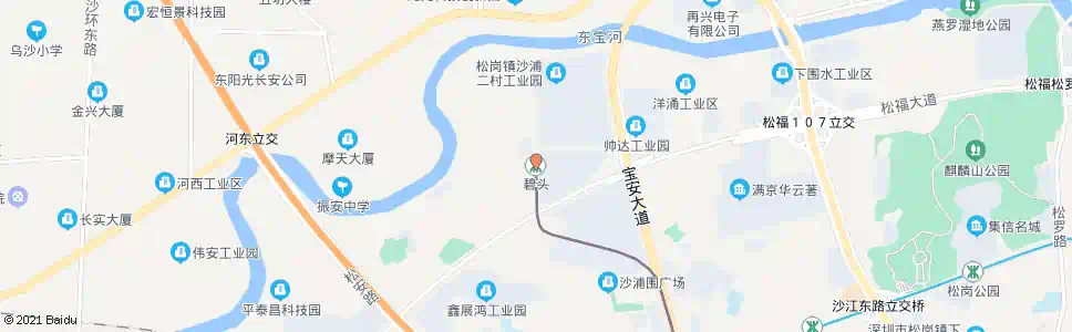 深圳碧头地铁站_公交站地图_深圳公交_妙搜公交查询2025