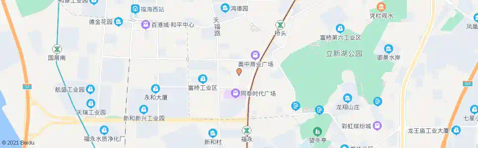 深圳嘉辉天桥_公交站地图_深圳公交_妙搜公交查询2025