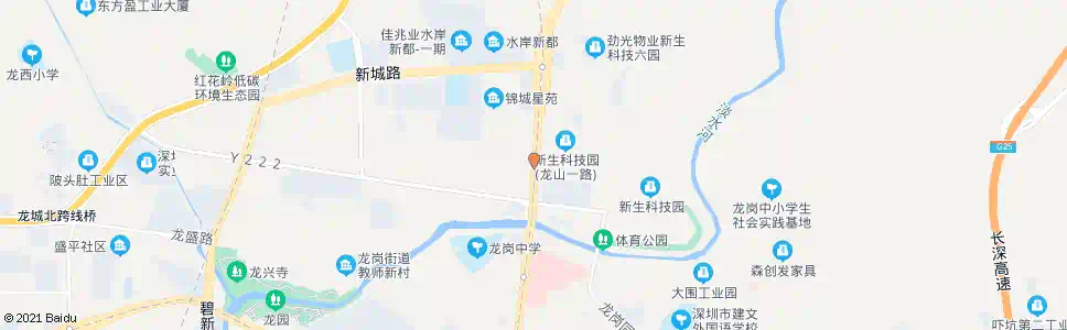 深圳新生社区_公交站地图_深圳公交_妙搜公交查询2025