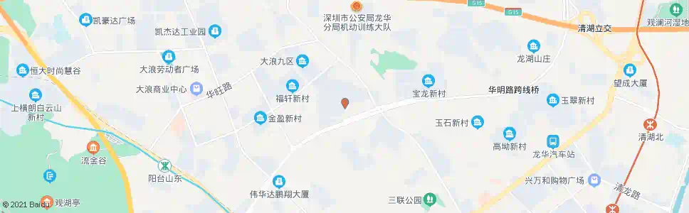 深圳英泰隆_公交站地图_深圳公交_妙搜公交查询2025