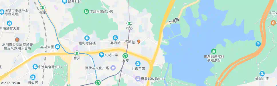 深圳布心市场_公交站地图_深圳公交_妙搜公交查询2025