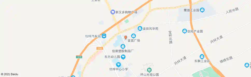 深圳坑梓办事处_公交站地图_深圳公交_妙搜公交查询2025