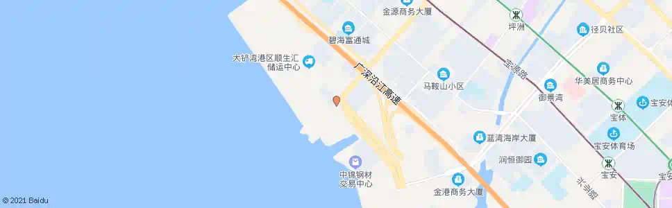 深圳西乡大铲湾总站_公交站地图_深圳公交_妙搜公交查询2025