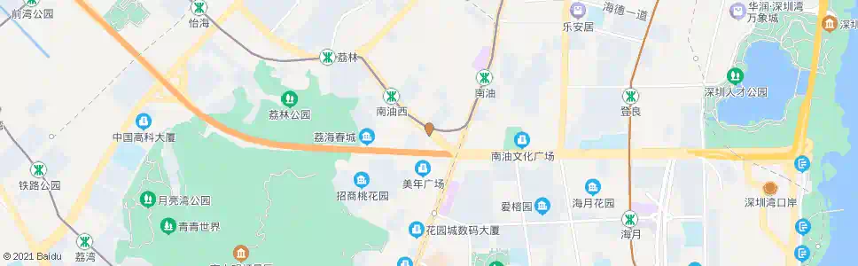 深圳东滨路口_公交站地图_深圳公交_妙搜公交查询2025