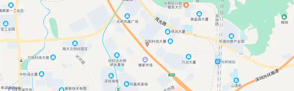 深圳邦凯二路口_公交站地图_深圳公交_妙搜公交查询2025
