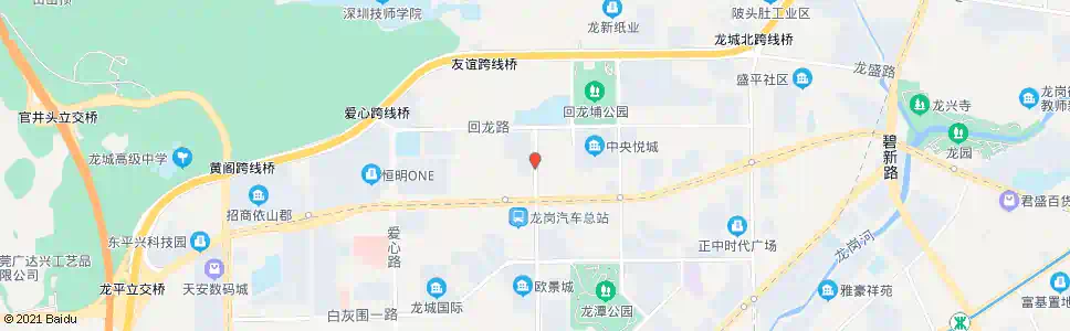 深圳华业玫瑰郡_公交站地图_深圳公交_妙搜公交查询2025