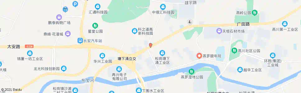 深圳塘下涌社康中心_公交站地图_深圳公交_妙搜公交查询2025