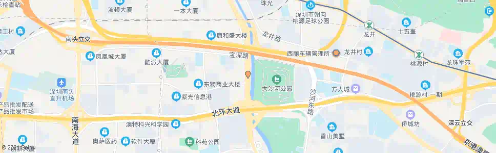 深圳松坪山_公交站地图_深圳公交_妙搜公交查询2025