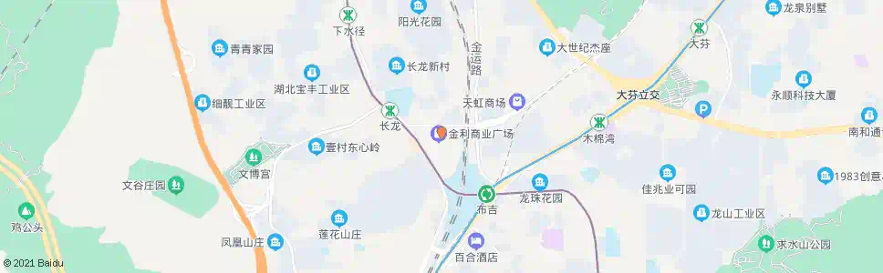 深圳启航步行街_公交站地图_深圳公交_妙搜公交查询2025