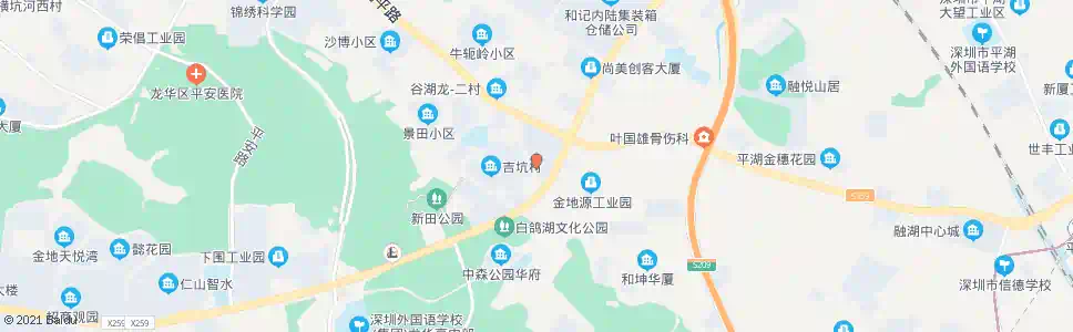 深圳新田居委会_公交站地图_深圳公交_妙搜公交查询2025