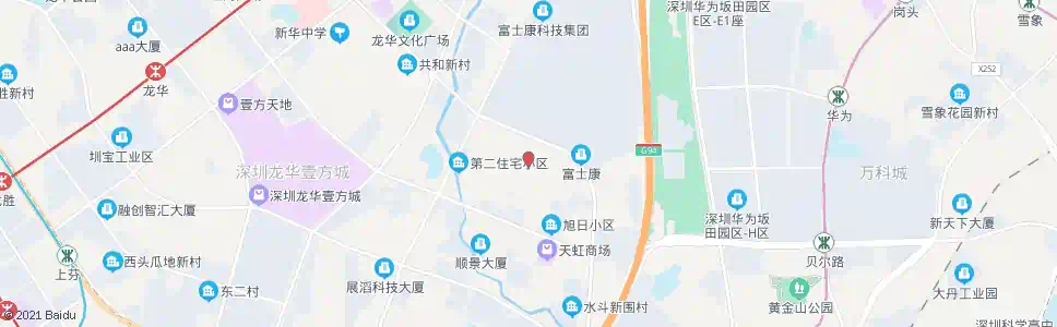 深圳油富商城_公交站地图_深圳公交_妙搜公交查询2025