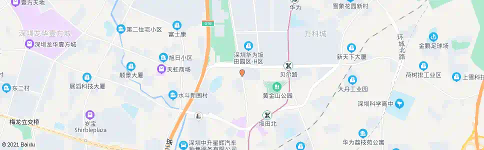 深圳坂兴路口_公交站地图_深圳公交_妙搜公交查询2025