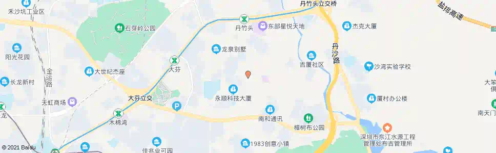 深圳南岭文体中心_公交站地图_深圳公交_妙搜公交查询2025