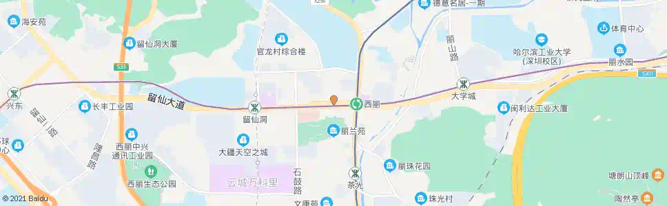 深圳新围村_公交站地图_深圳公交_妙搜公交查询2025