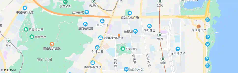 深圳四海小区_公交站地图_深圳公交_妙搜公交查询2025
