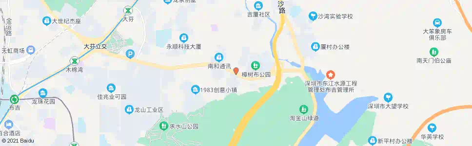 深圳樟树布社区_公交站地图_深圳公交_妙搜公交查询2025