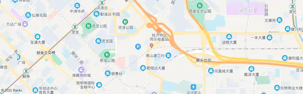 深圳同乐村_公交站地图_深圳公交_妙搜公交查询2025