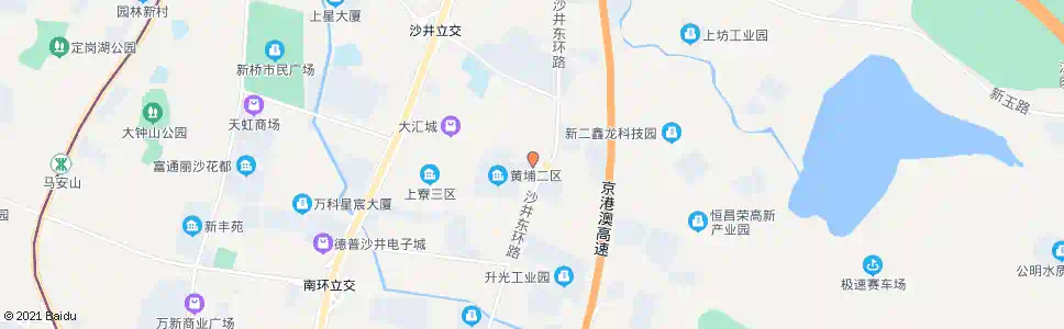 深圳黄埔村委_公交站地图_深圳公交_妙搜公交查询2025