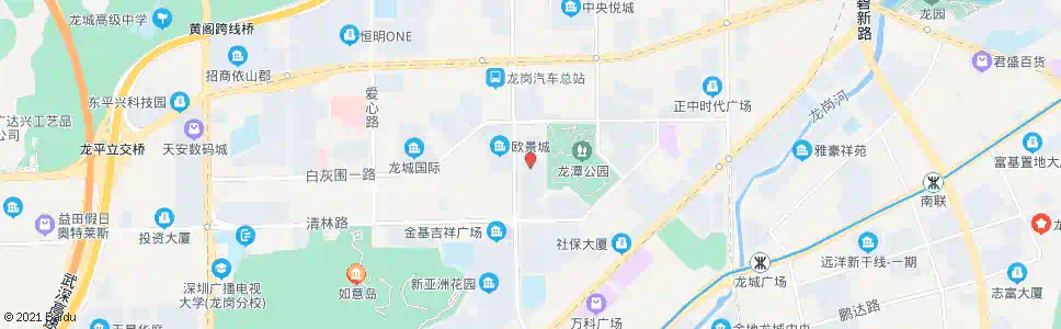 深圳碧湖村_公交站地图_深圳公交_妙搜公交查询2025