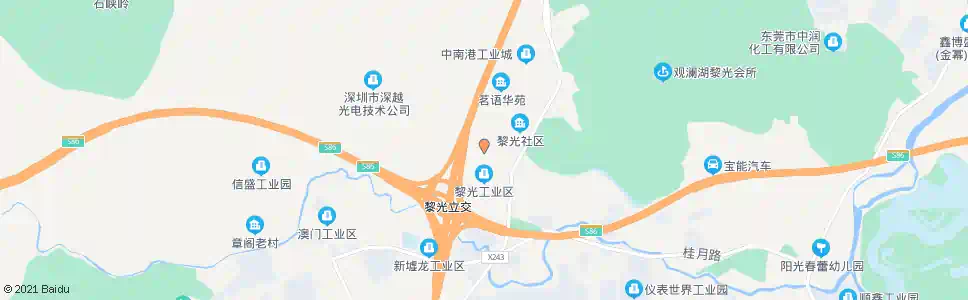 深圳黎光社康中心_公交站地图_深圳公交_妙搜公交查询2025