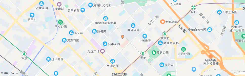深圳诺铂广场1_公交站地图_深圳公交_妙搜公交查询2025