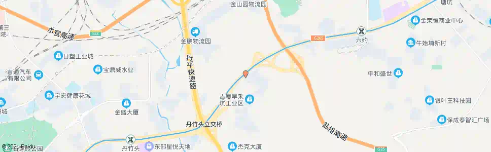 深圳丹竹头汽车站_公交站地图_深圳公交_妙搜公交查询2025