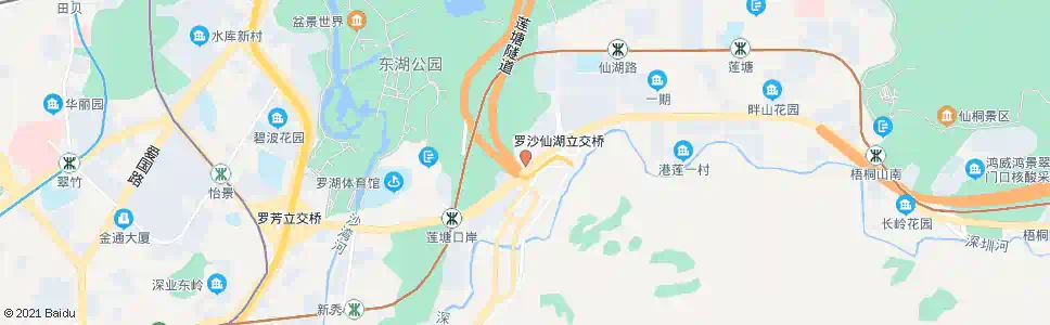 深圳西岭下2_公交站地图_深圳公交_妙搜公交查询2025