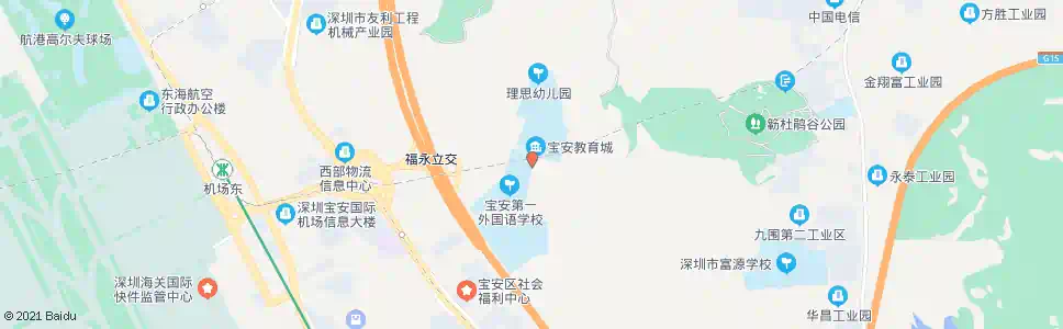 深圳深圳东方英文书院_公交站地图_深圳公交_妙搜公交查询2025