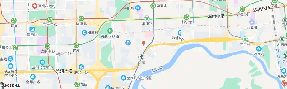 深圳福田实验学校2_公交站地图_深圳公交_妙搜公交查询2025