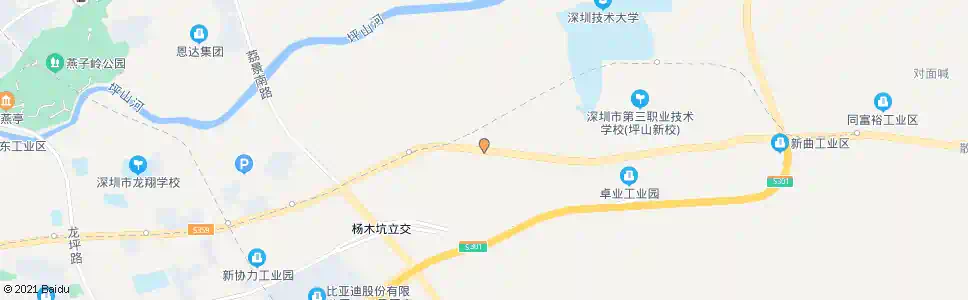 深圳老屋村_公交站地图_深圳公交_妙搜公交查询2025