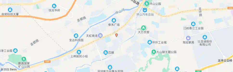 深圳牛角龙_公交站地图_深圳公交_妙搜公交查询2025