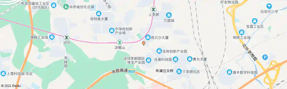 深圳宝福珠宝园2_公交站地图_深圳公交_妙搜公交查询2025
