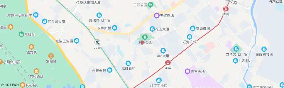 深圳龙华邮政局_公交站地图_深圳公交_妙搜公交查询2025