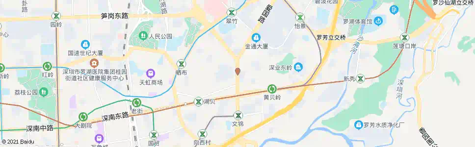 深圳罗湖站_公交站地图_深圳公交_妙搜公交查询2025