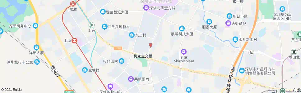 深圳龙华地税_公交站地图_深圳公交_妙搜公交查询2025